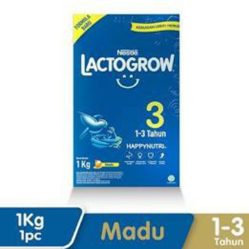 LACTOGROW 3 MADU / VANILLA 1KG