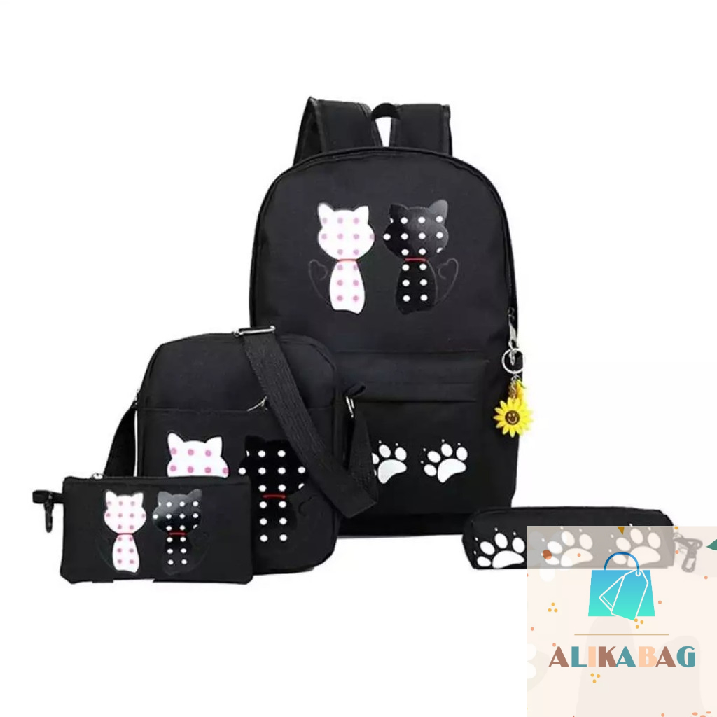 ALIKA BAG - Tas Ransel Sekolah Anak Perempuan GirlsTravel Backpack