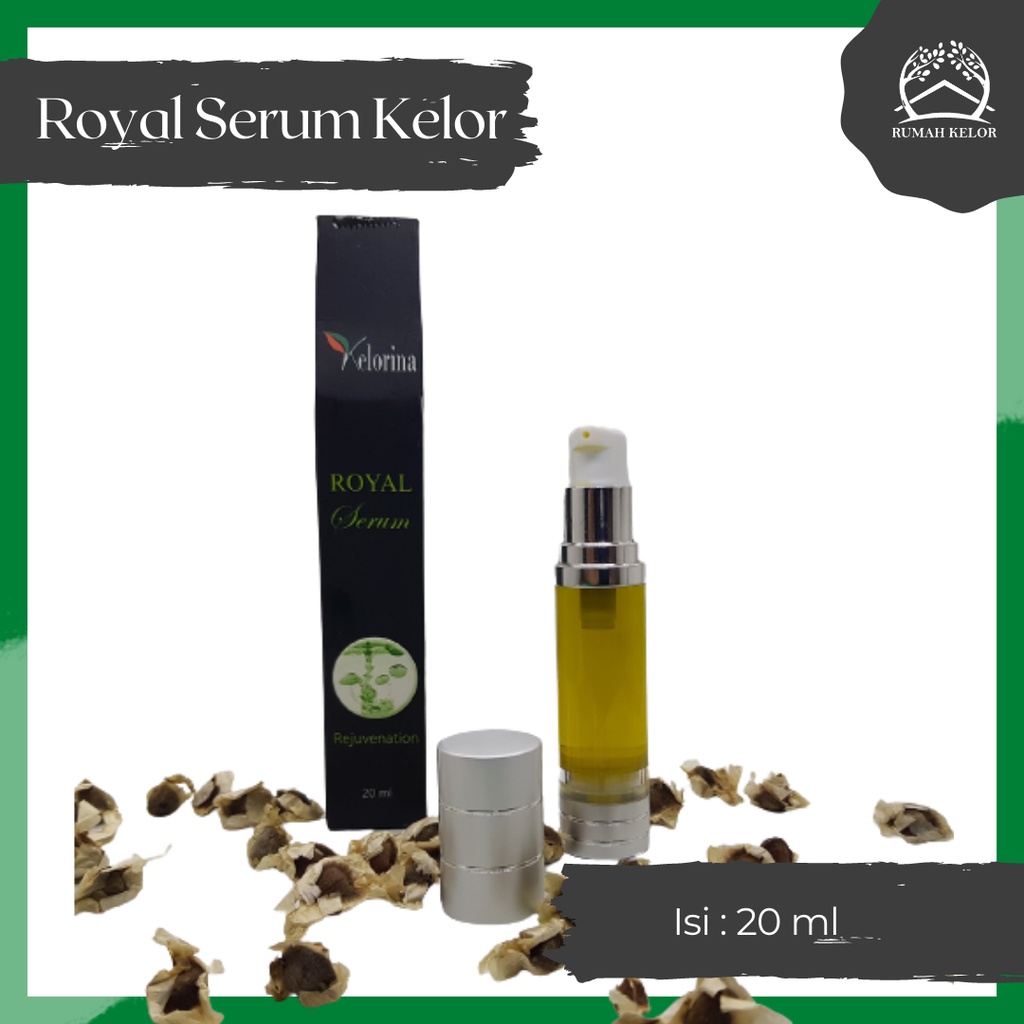 

Minyak Kelor Royal Serum Kelorina, 20ml 100% Original