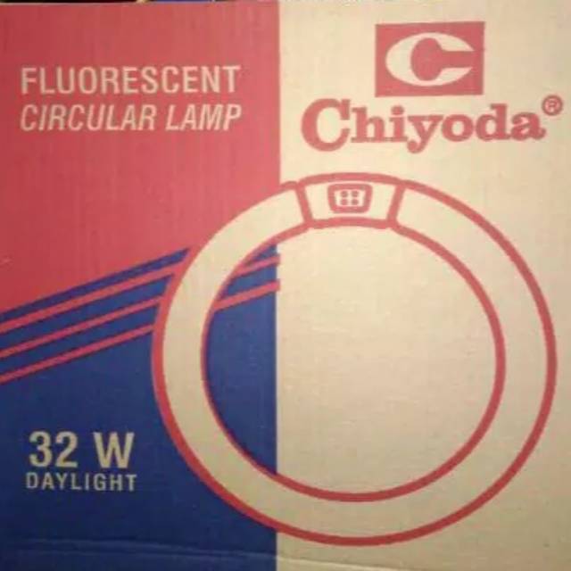 Lampu TL Bulat Ring Chiyoda 32watt