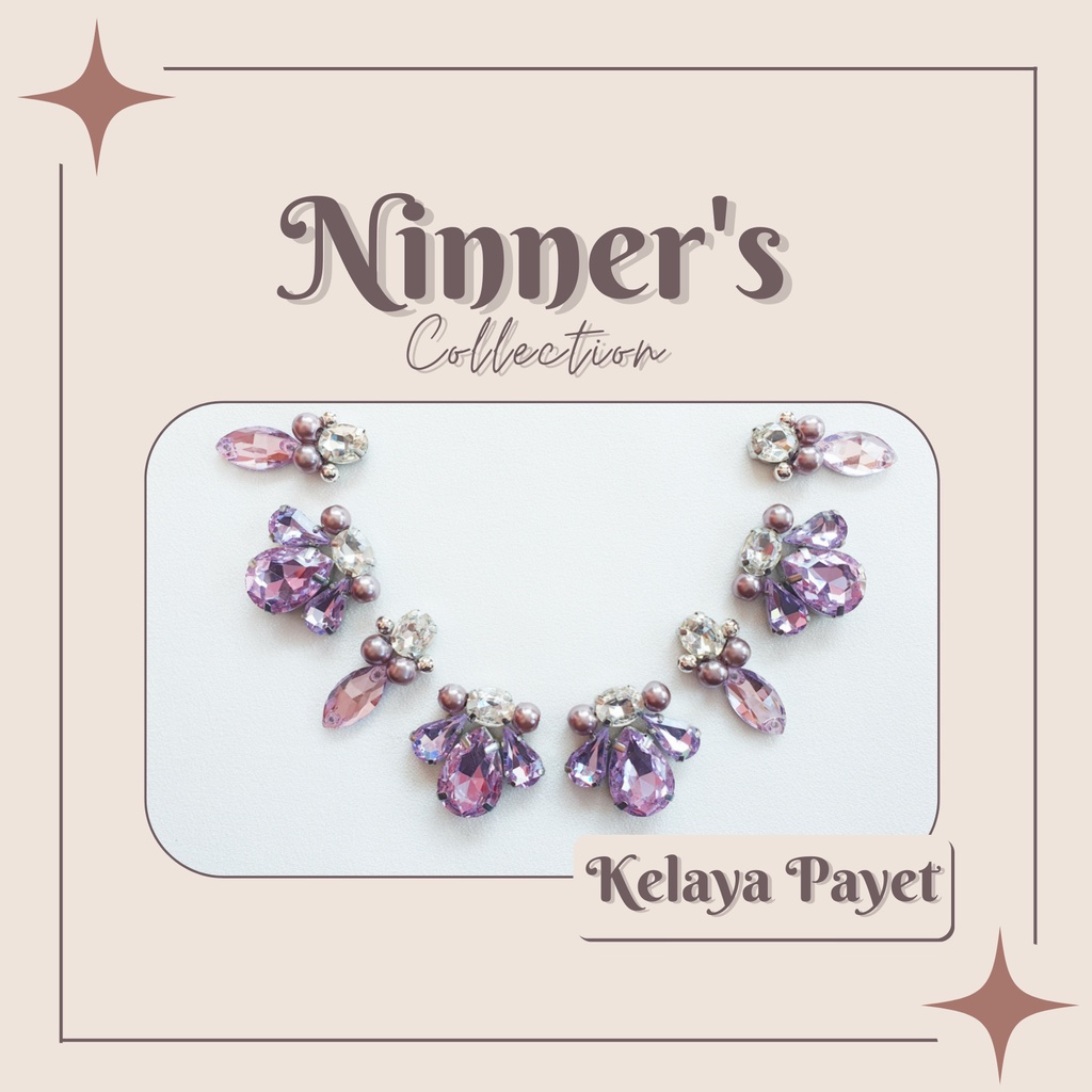 Kelaya Payet [ Payet Rangkai | Payet Leher | Payet Pinggang | Payet Kebaya ]