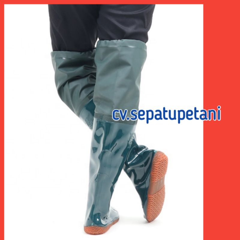 Sepatu Boots Boot Import/Ap Boots/Sepatu Boot Sawah Petani/Sepatu Anti Air Hujan/Sepatu Boot Tinggi Lentur