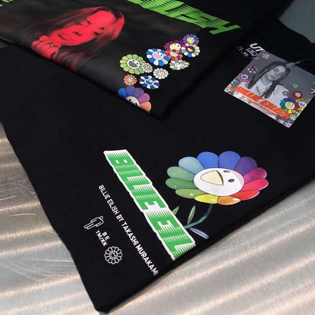 Uniqlo x billie eilish x Takashi murakami original 100%