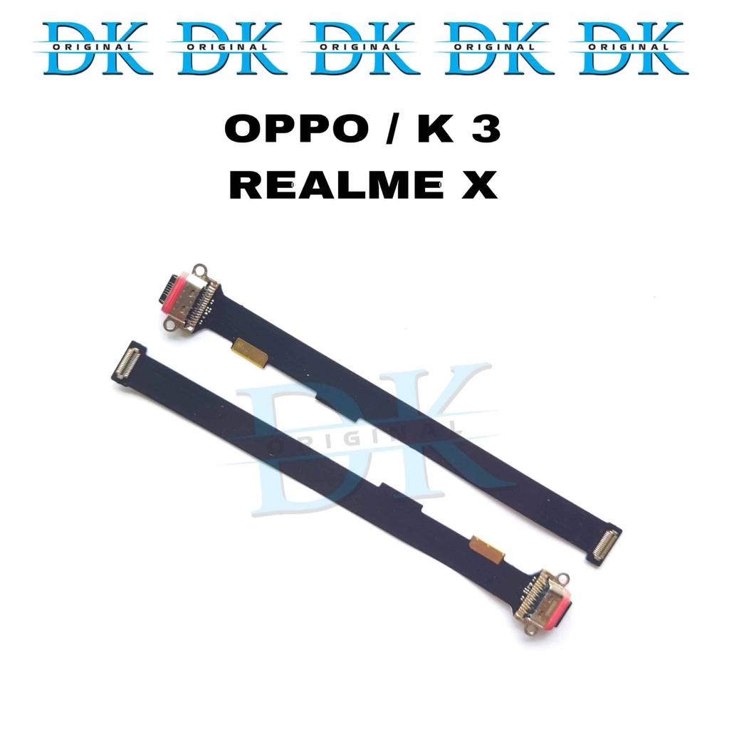 Konektor Charger Oppo K3 Realme X Papan Cas Mic Pcb Board
