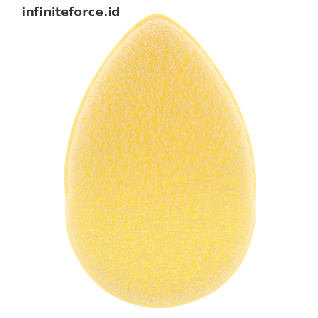 Infiniteforce.id Spons Puff Bentuk Tetesan Air Alat Pembersih Makeup / Kosmetik Wanita