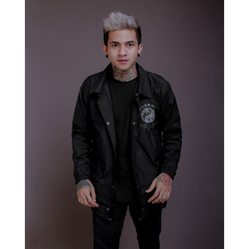 jaket parasut windbreaker Coach original mothbless premium quality/jaket erigo