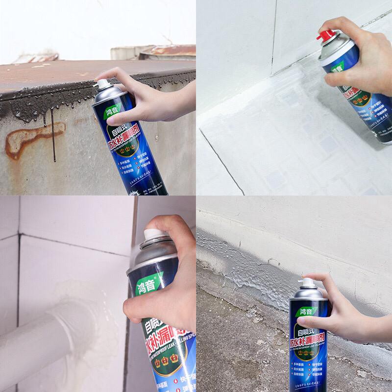 Waterproof Leak Proof Spray Roof Glue Exterior Wall Spray Ajaib Leak Proof Anti Bocor