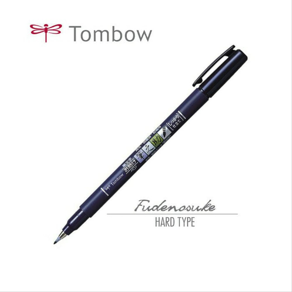 

Langsung Order Tombow Fudenosuke Brush Pen Hard Tip Berkualitas