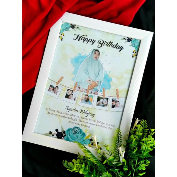 kado unik/pigora foto/foto polaroid bingai/kado 10rs