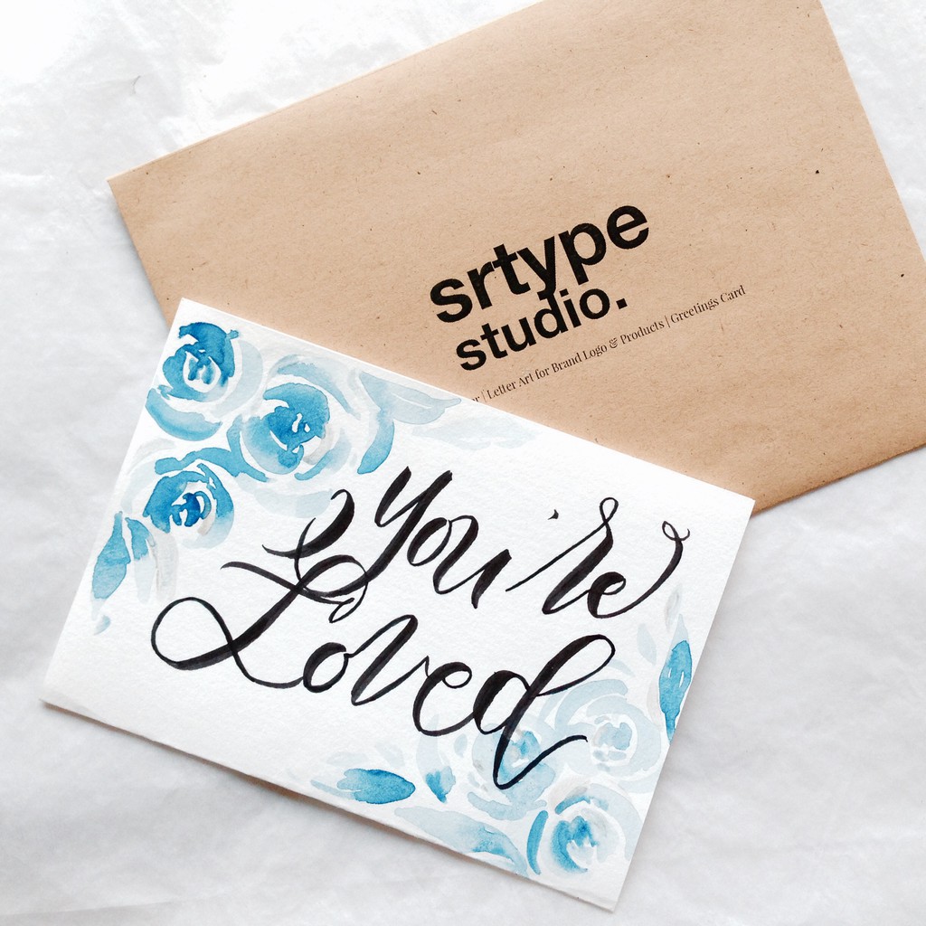 

Blue Flower Cards