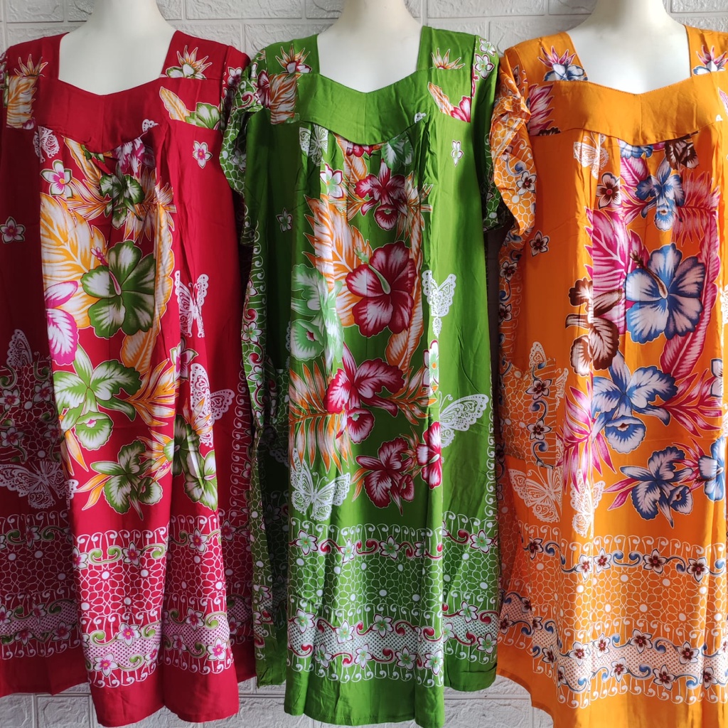DASTER HENGKY JUMBO MOTIF BUNGA PACAR