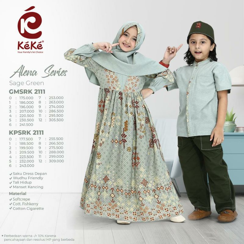 COUPLE ANAK SARIMBIT ALENA SERIES by KEKE