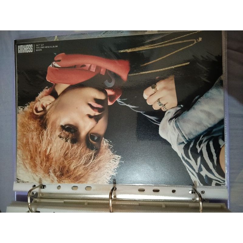a4 photocard postcard haechan mark nct