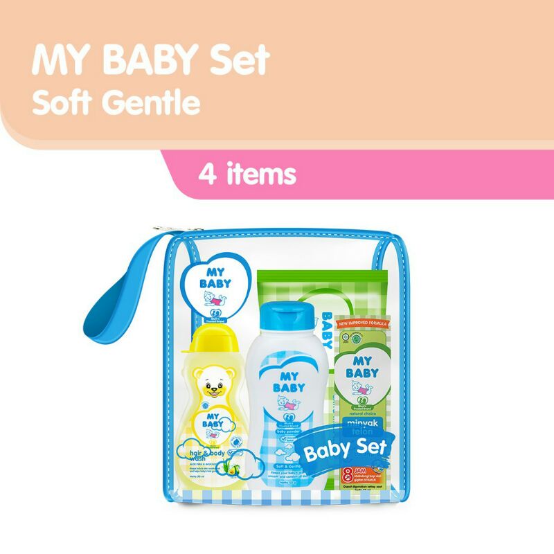 MY BABY SET 4 ITEMS / MY BABY NEWBORN PACKAGE 4 ITEMS