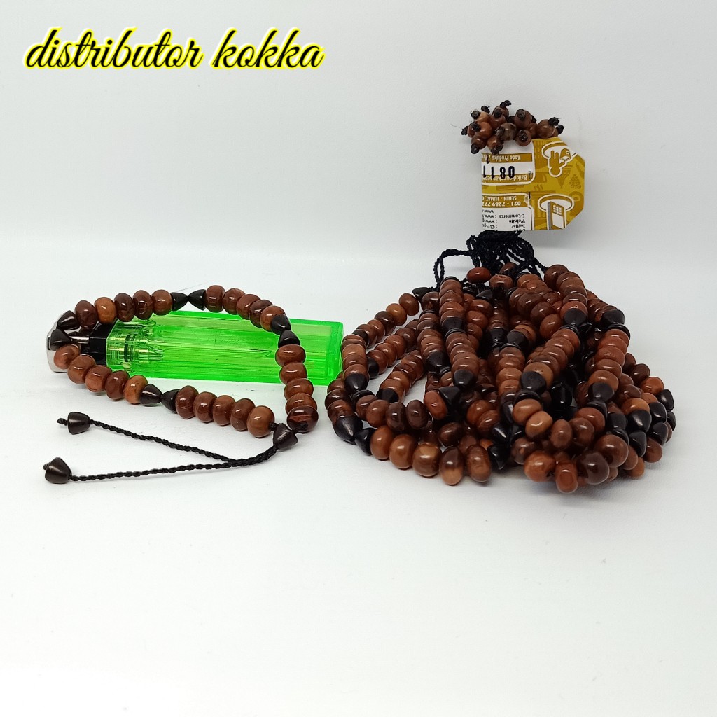 ( SUPER MURAH ) Harga grosir 10 pcs gelang Kokka kaukah donat halat tangkup coklat