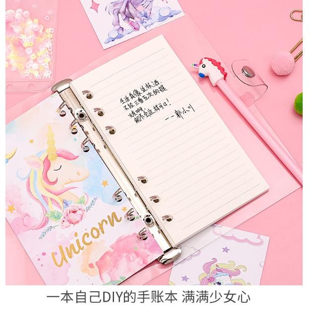 

✻Readystock➱ Paket Set diary unicorn lengkap note book 33