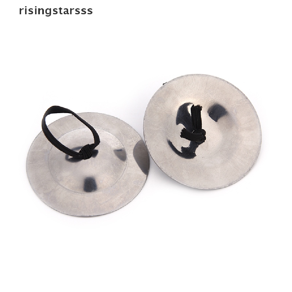 Rsid Span-new High Quality Perkusi Alat Musik Belly Dancing Silver Finger Simbals