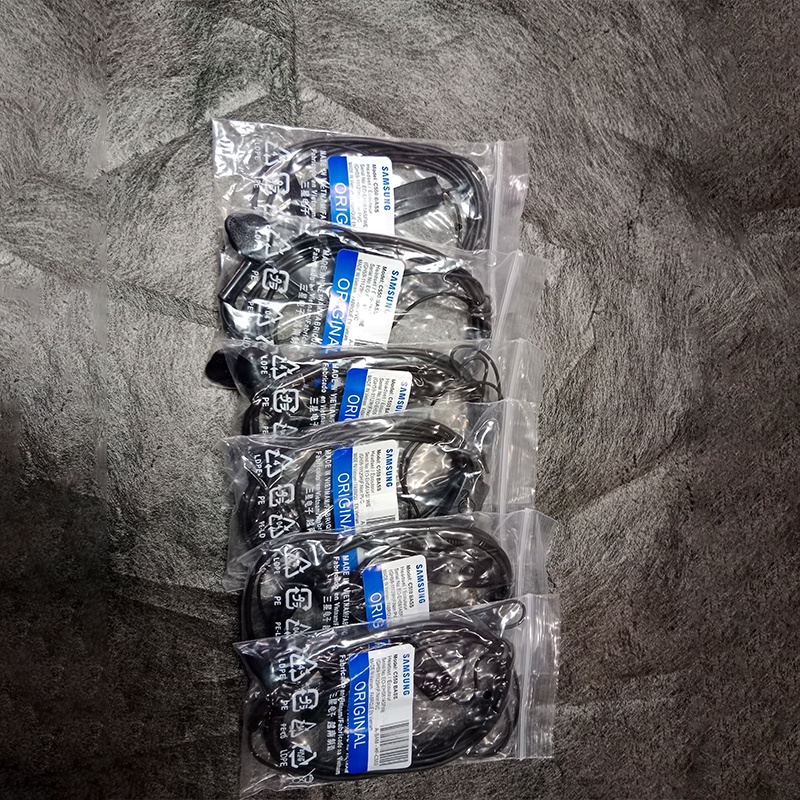 【HF032】(GROSIR) Headset J1 Ace Original 99% Putih/Hitam non karet