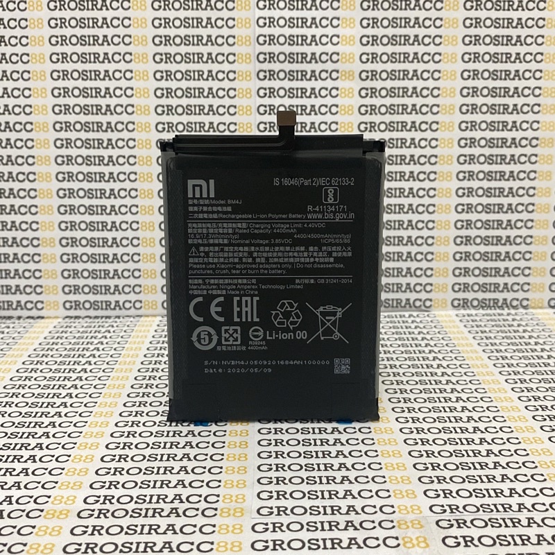 BATRE BATERAI BATTERY XIAOMI REDMI NOTE 8 PRO BM4J ORIGINAL