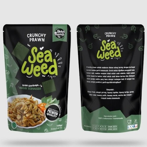 

CRUNCHY PRAWN SEAWEED