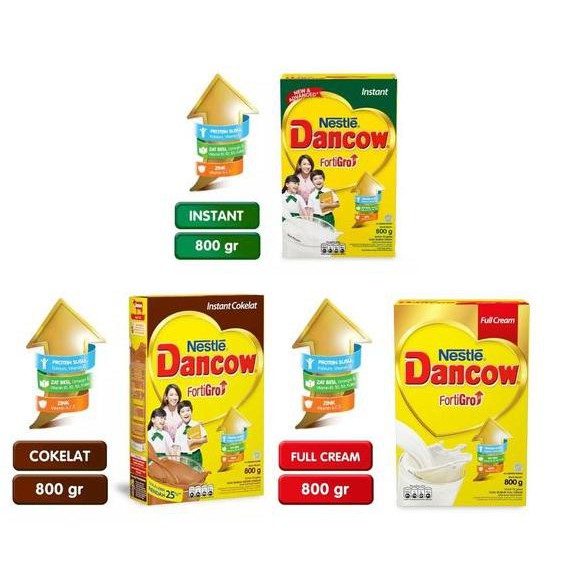 

[[BISA COD]] Nestle DANCOW FortiGro Full Cream 800gr - Coklat TERUJI Kode 976
