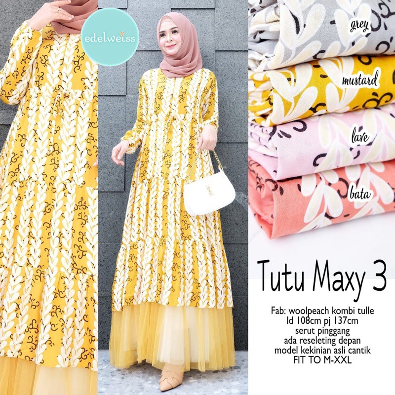 GAMIS TUTU MAXY