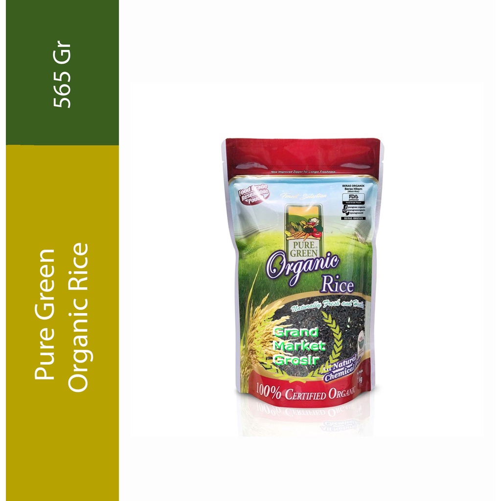 

Pure Green Organic Rice, Beras Hitam 1kg