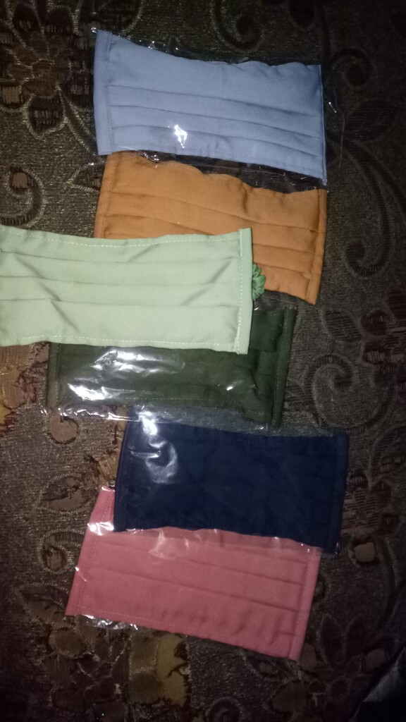 Masker Kain 2ply Bisa Isi Tisu Karet Hijabloop