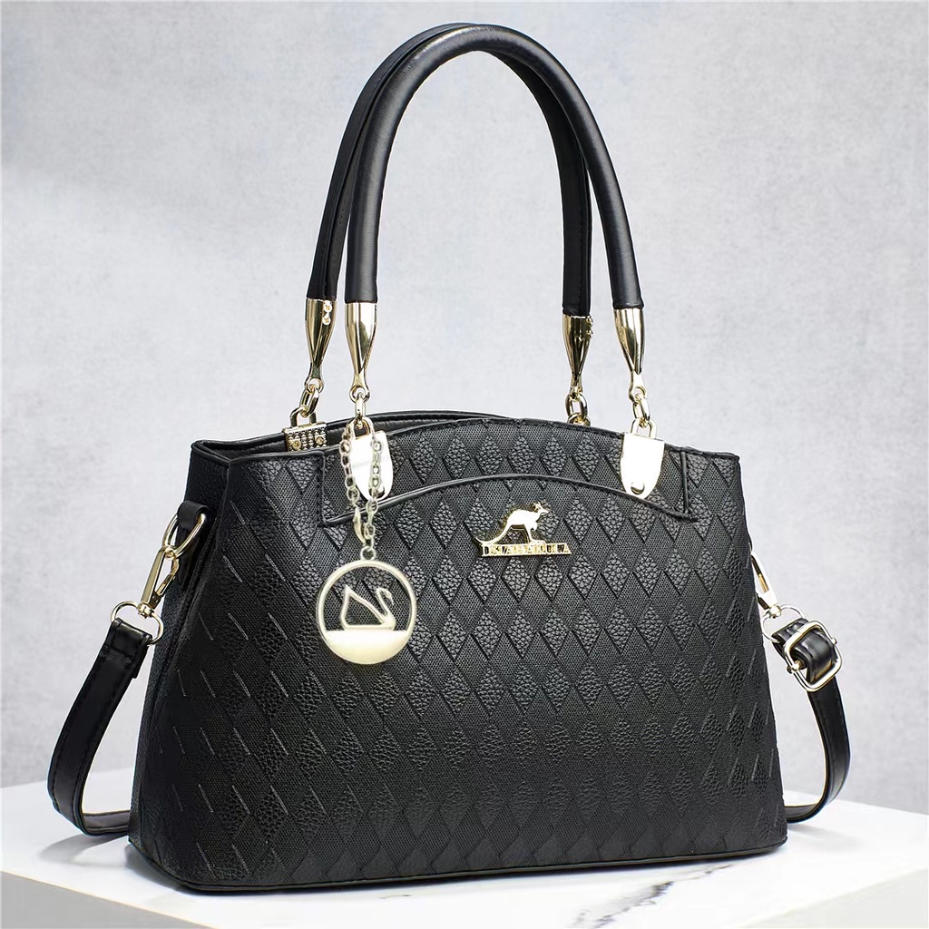 LBAGS - COD, Tas Wanita, Shoulder Bag, PU Leather, 29 Cm x 11.5 Cm x 19 Cm - 750 Gram (457)