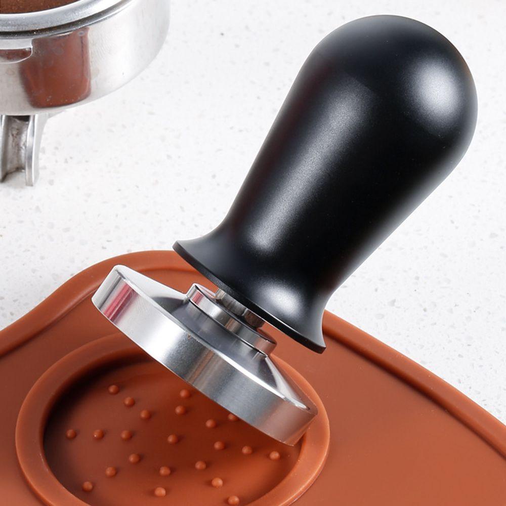 Solighter Calibrated Espresso Tamper Home Pressure Tamper Stainless Steel Alat Seduh Kopi Flat Base