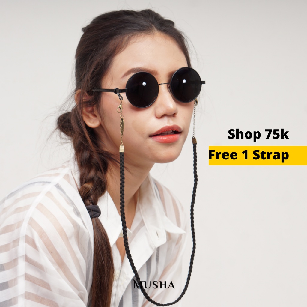 MUSHA Strap Masker - Braid Basic | Tali Masker / tali kacamata