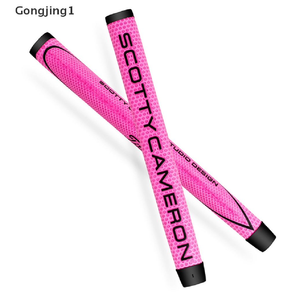 Gongjing1 Grip Stik Golf Bahan PU Warna Hitam