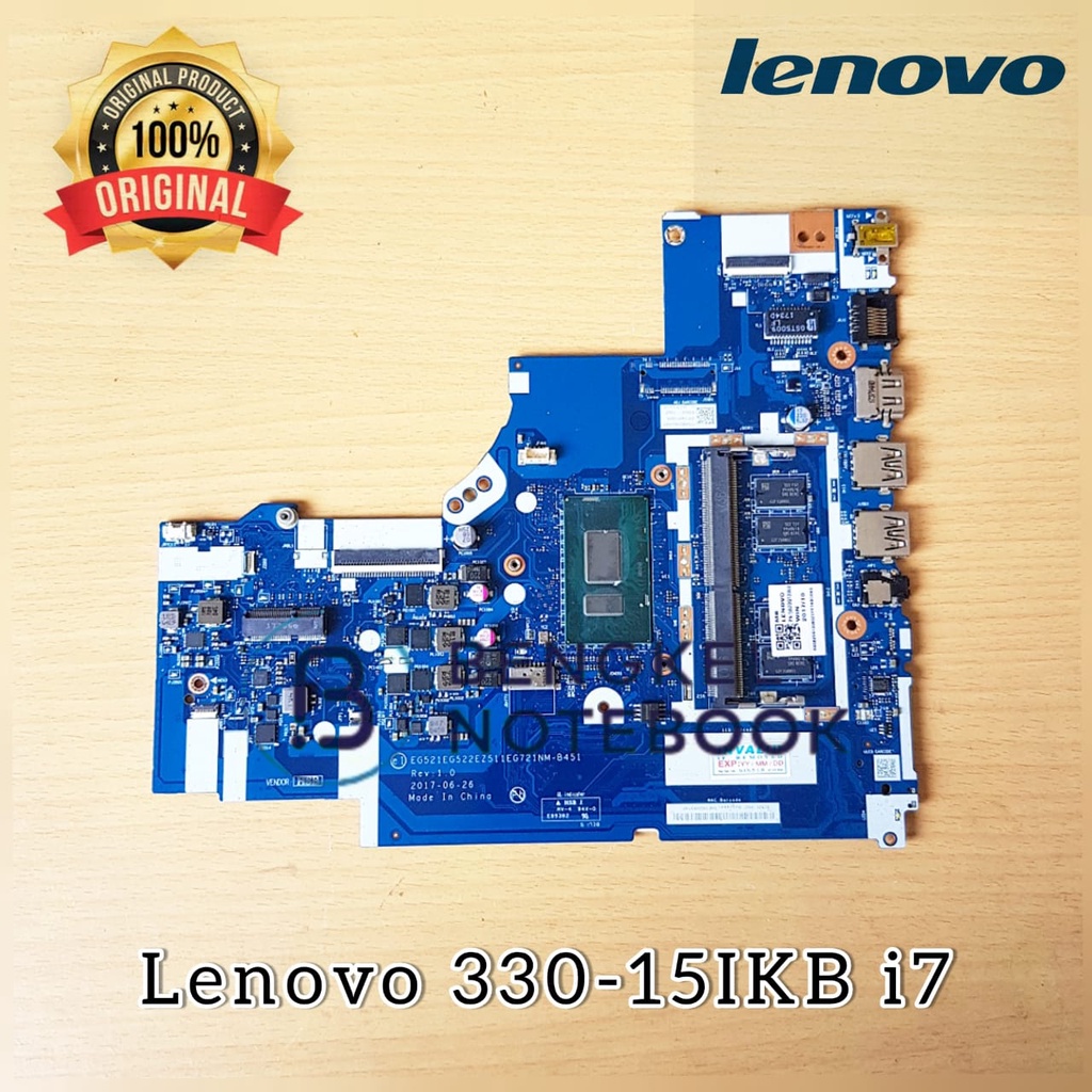 Motherboard Lenovo IdeaPad 330-15IKB 330-17IKB  320-14ISK  320-14IKB EG521 EG522 EZ511 EG721 NM-B451 SR3LC I7-8550U 320-15IKB NM-B241