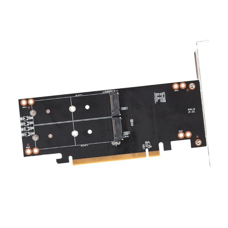 zzz 4 Port PCIE to M2 Expansion Card PCIE X16 to M.2 NVME Controller SSD Card for PC