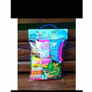 

Paket Snack Ulang Tahun Dengan Label