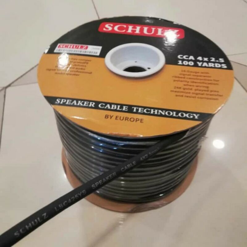 KABEL SPEAKER ISI 4 SCHULZ 4 x 2,5 1roll
