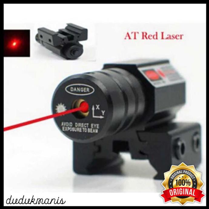 LASER MERAH SENJATA SENAPAN RED DOT LASER GUN KOM-259
