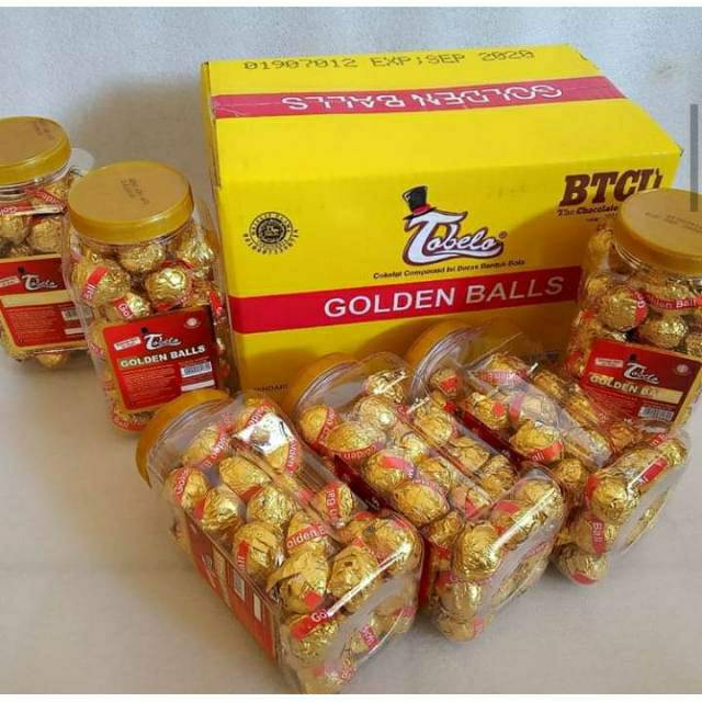 

Coklat Tobelo Golden Balls