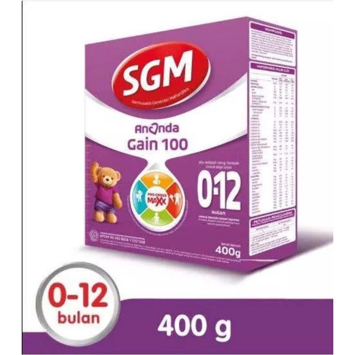 SGM ANANDA GAIN 100 400GR ED OKTOBER 2026