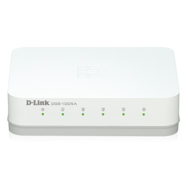 Switch Hub Dlink DGS Gigabit-1005A 5P 10/100/1000 Plastik