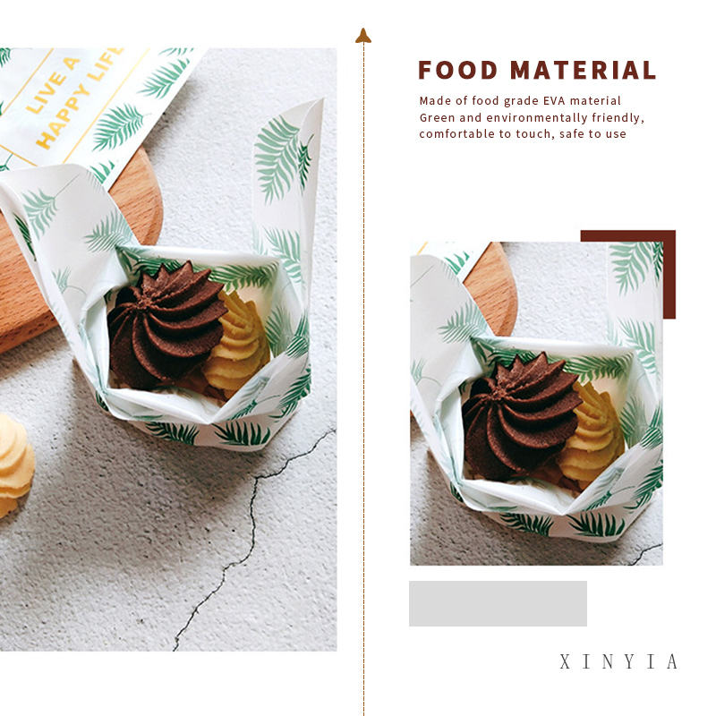 【50 Pcs Per Pack】 Tas Snack Bentuk Hewan Dan Kelinci Lucu Dengan Telinga Kreatif Untuk Makanan Ringan Biskuit Nougat