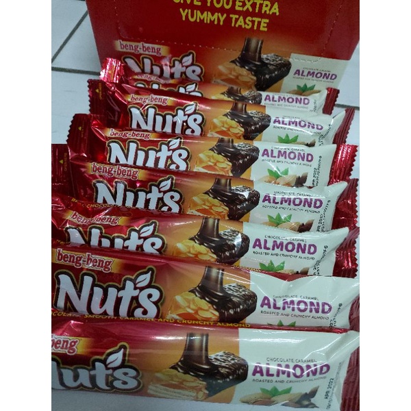 

Beng Beng Nuts Almond 35 gr (harga per pc)