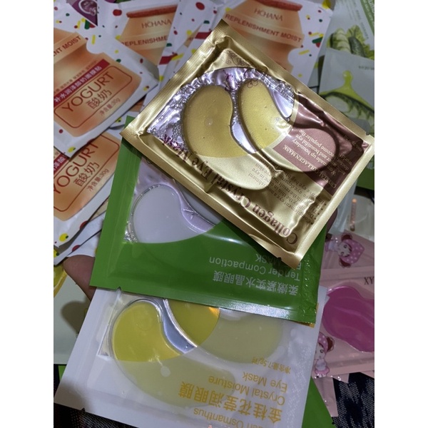 2 PCS EYE MASK / MASKER MATA. PANDA COLLAGEN CRYSTAL