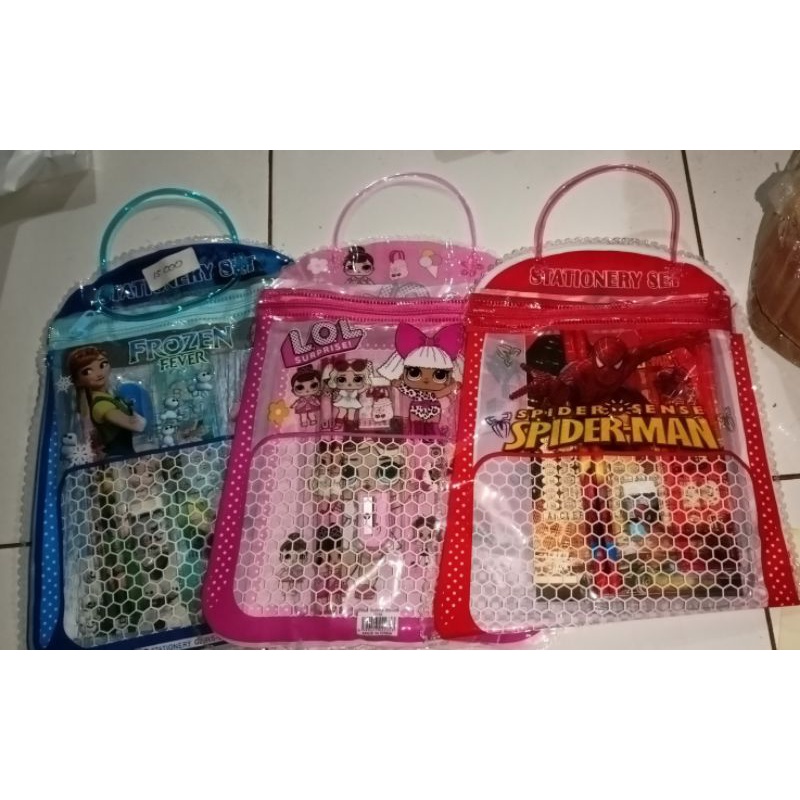 

PAKET ALAT TULIS LENGKAP / TEMPAT TAS / PAKET ALAT TULIS