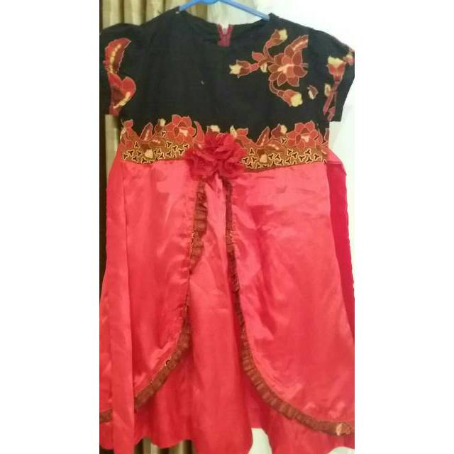 Dress anak batik balita (preloved)