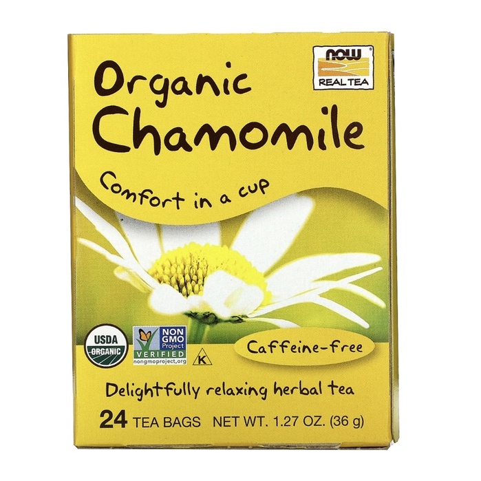 

Now Food Organic Chamomile Tea Bag 24 Tea Bags