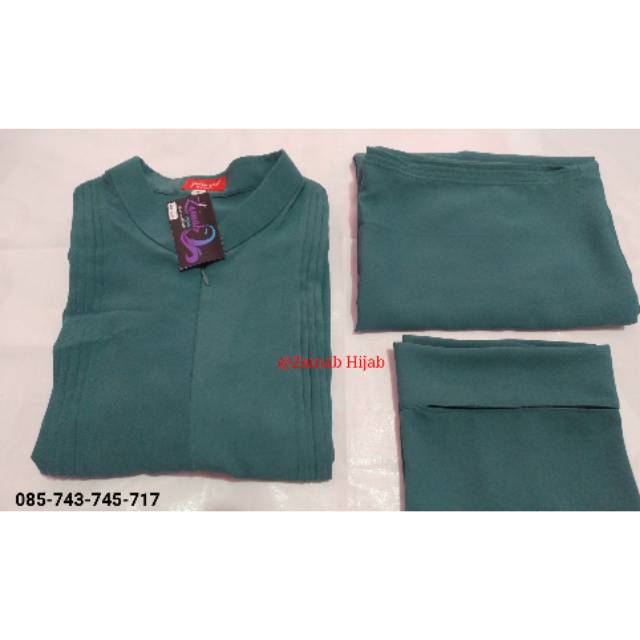 Stelan akhwat  jilbab non pet cadar bandana (jasa jahit)