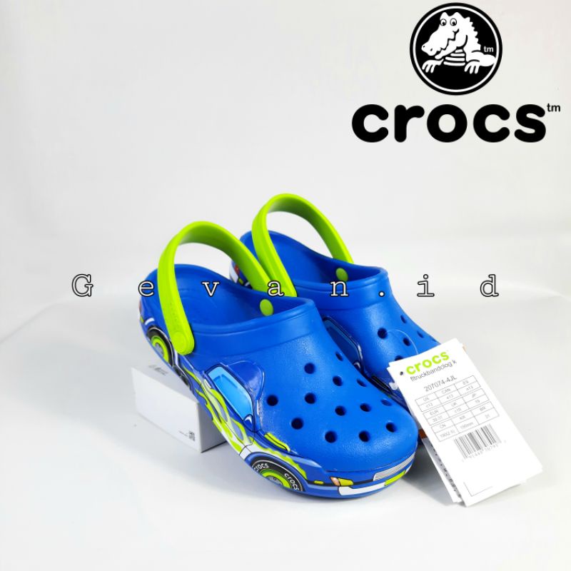 CROCS FUNLAB / CROCS CARS / CROCS ANAK LAKI LAKI / SANDAL CROCS ANAK / CROCS ANAK ORIGINAL