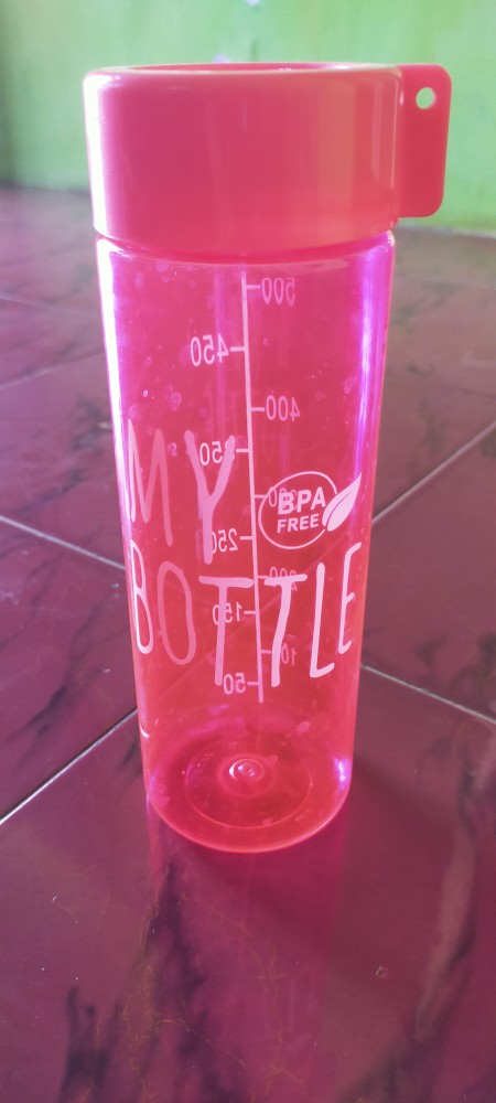 Mbo - [ Ada Takaran Ml ] - My Bottle Tali Bening Full Colour