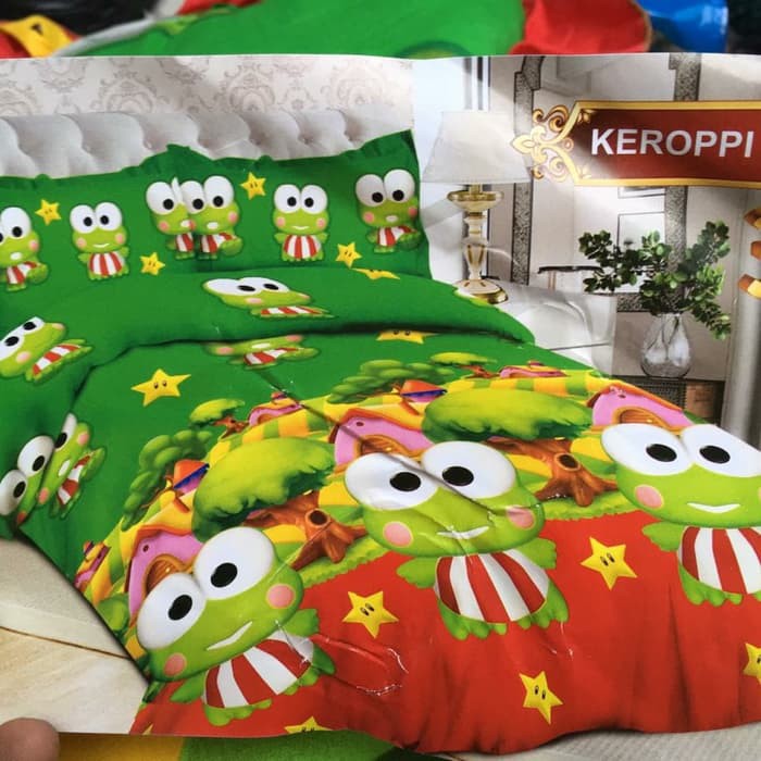 BEDCOVER PLUS SEPREI BONITA KING SIZE 180X200